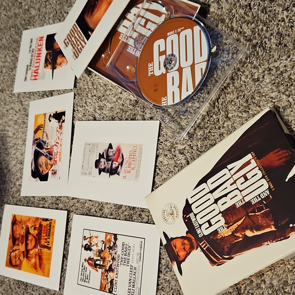 The Good, The Bad, And The Ugly 2 Disc DVD Collector's Set (Complete)